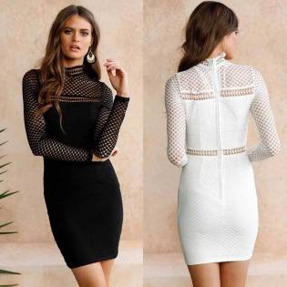 sexy summer hollow dress