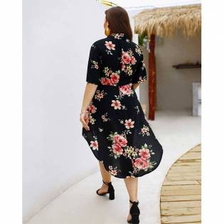 plus size angels casual dress