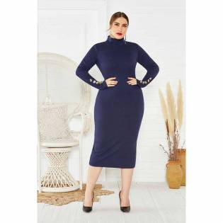 plus size angels knitted dress