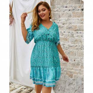 plus size angels loose dress