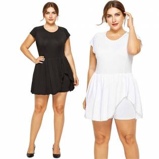 plus size angels short jumpsuit