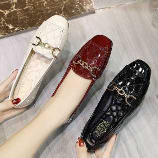 elegant ladies flat shoes