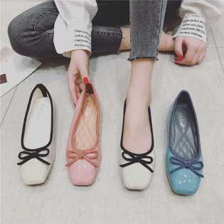 2023 spring leather comfy flat shoes