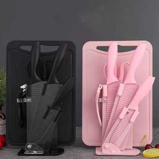 stainless steel household kitchen knife set