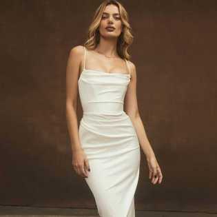 sexy sling european fashion dress