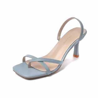 french fairy summer strap stiletto heels