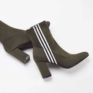 British spring winter high-heel boots