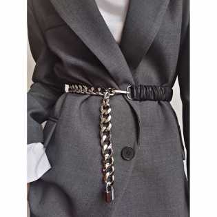 street fashion chain stitch belt