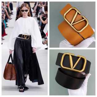 acrylic leather all season ladies belt