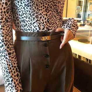 women's retro thin fashion belt