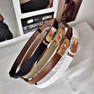 women's retro thin fashion belt