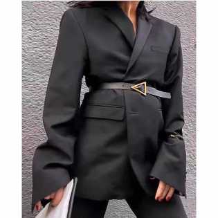 cowhide bv women's belt