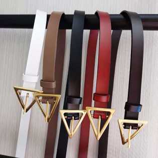 cowhide bv women's belt