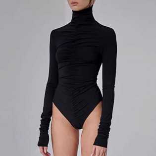 inns trendy pleated bodysuit