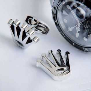luxury coronet cufflinks