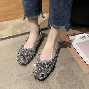 female 2023 glittery fairy flats