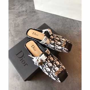 dior open flats