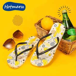 hotmarzz lemonade flip flops