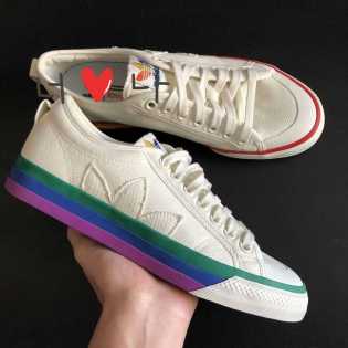 adi rainbow sneakers for men
