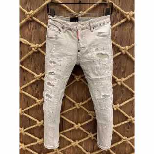 dsquared2 gray faded men's stock jeans