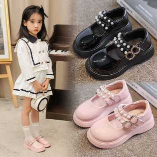 leather beaded kids academy shoes leather beaded kids academy shoes