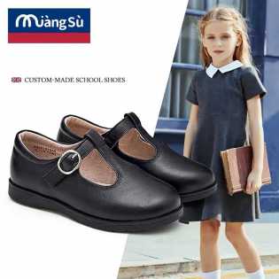 girls european leather shoes
