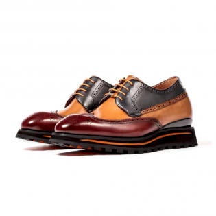 LZ luxury brock leather casual shoes