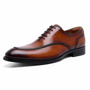 retro british professional business shoes