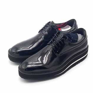 jiniwu leather platform shoes