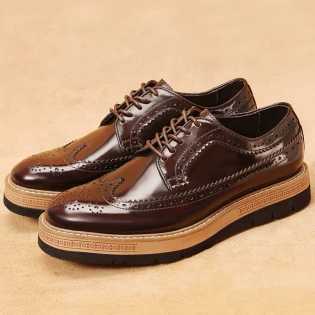 british brogues men's business shoes