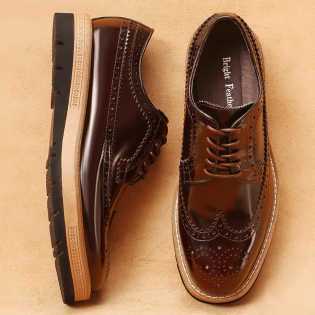 british brogues men's business shoes