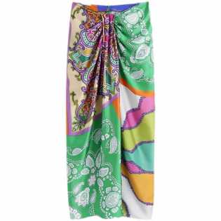 european exotic floral knot ornaments skirt