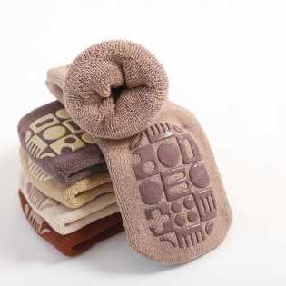 kids warm comfy anti-slip winter sock