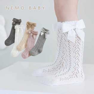 girls ultra-thin summer mesh sock