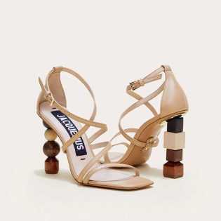 european open-toe luxury shoes