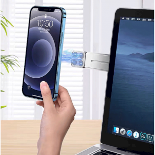portable extended mobile phone aluminum magnetic alloy bracket