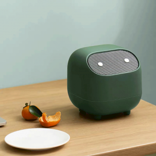 mini portable table top trash bin