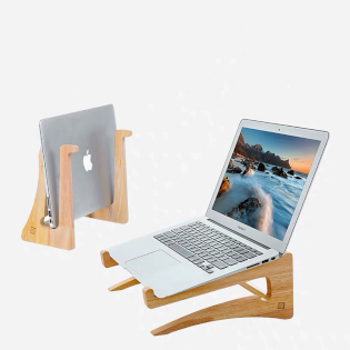 solid wood laptop protective bracket