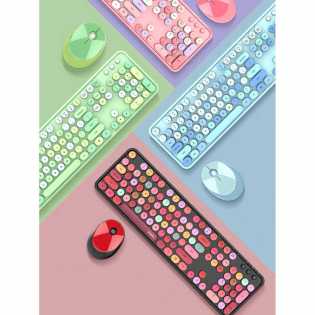 mofii lipstick inspired retro wireless keyboard