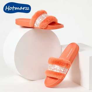 hotmarzz ladies plush summer slippers