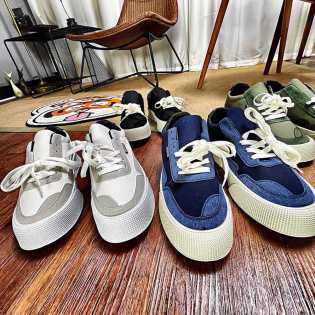 vintage retro casual men shoes