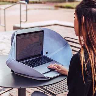 alcove personal outdoor office workstation