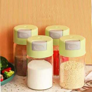 transparent seasoning moisture-proof bottle set