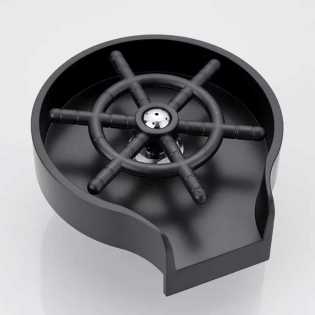 high pressure automatic sink cup washer