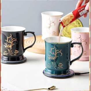 auto-magnetic stirring ceramic cup
