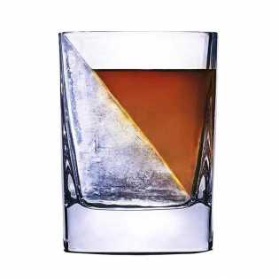 luxury whiskey iceberg glass cup