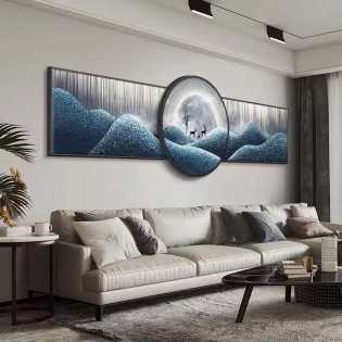 luxury led wall decoration painting