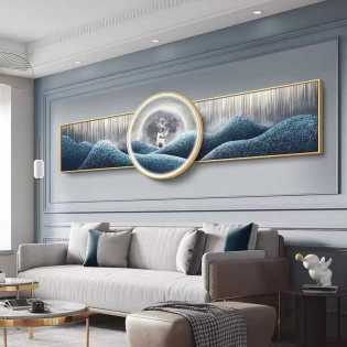 luxury led wall decoration painting