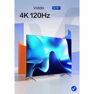 Vidda X75 75-inch 120Hz High Brush Intelligent Network Voice LCD Home TV