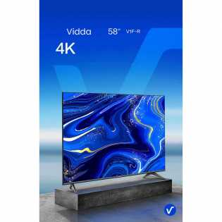 Vidda 58V1F-R 58 inches 4K home intelligent voice network LCD full-screen TV Vidda 58V1F-R 58 inches 4K home intelligent voice network LCD full-screen TV